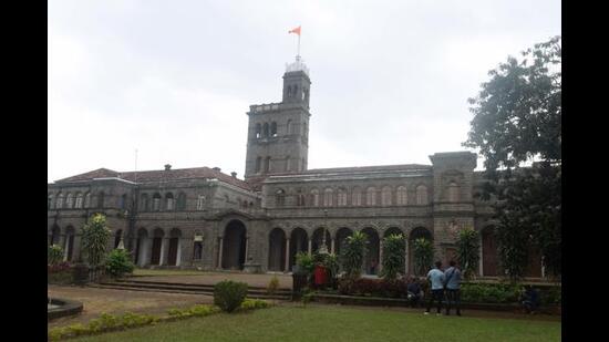 According to university officials, the concerned student in his statement has said that his degree was available on a website. (HT PHOTO)