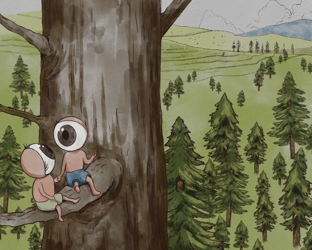 The story Leech, written by Lanu Tsudir and illustrated by Imlijungshi Ltr, is a Khasi fable about a lazy boy who sends his eyes out to watch over his field, while he sleeps through the day. The story Leech, written by Lanu Tsudir and illustrated by Imlijungshi Ltr, is a Khasi fable about a lazy boy who sends his eyes out to watch over his field, while he sleeps through the day.