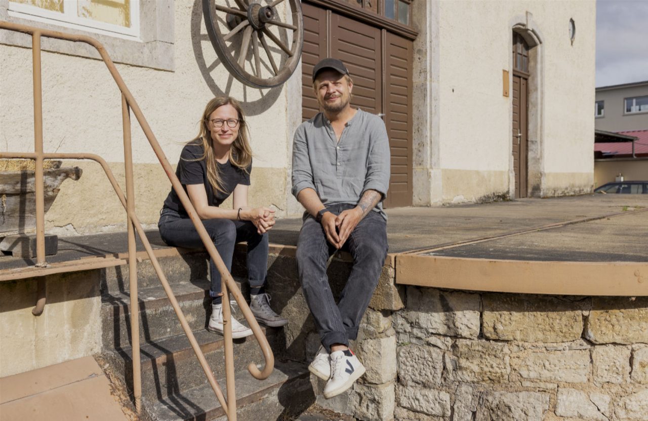 Michael Voelker and Melanie Drese who run the 2NaturKinder winery in Germany. (2NaturKinder) Michael Voelker and Melanie Drese who run the 2NaturKinder winery in Germany. (2NaturKinder)