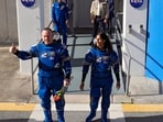 NASA astronauts Butch Wilmore, left, and Suni Williams were scheduled to liftoff on the Boeing Starliner capsule for a trip to the international space station. NASA astronauts Butch Wilmore, left, and Suni Williams were scheduled to liftoff on the Boeing Starliner capsule for a trip to the international space station.