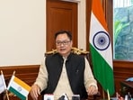 Union Earth Sciences Minister Kiren Rijiju. Union Earth Sciences Minister Kiren Rijiju.