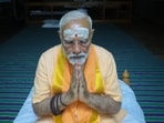 PM Modi meditates for the second day in Kanniyakumari PM Modi meditates for the second day in Kanniyakumari