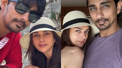 Aditi Rao Hydari and Siddharth are vacationing in Italy. Aditi Rao Hydari and Siddharth are vacationing in Italy.