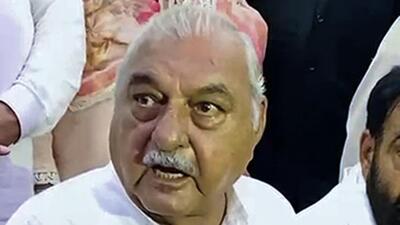 Former chief minister Bhupinder Singh Hooda said that high court’s ruling has laid bare the deliberate flaws in recruitment rules introduced by the BJP government. (ANI) Former chief minister Bhupinder Singh Hooda said that high court’s ruling has laid bare the deliberate flaws in recruitment rules introduced by the BJP government. (ANI)