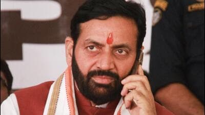 Haryana chief minister Nayab Singh Saini also attacked Hooda, stating that the latter had used all tactics to ensure his son Deepender’s victory from Rohtak but he will face a defeat. (PTI) Haryana chief minister Nayab Singh Saini also attacked Hooda, stating that the latter had used all tactics to ensure his son Deepender’s victory from Rohtak but he will face a defeat. (PTI)