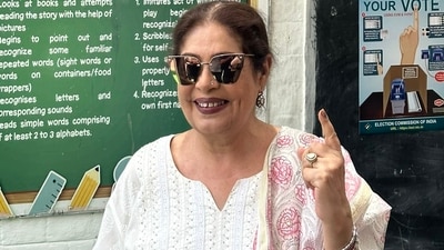 “Proud to cast my vote in Chandigarh today! Every vote counts,” wrote sitting MP and actor Kirron Kher after casting vote today. She also spoke to the press, sharing her views on who should come into power next. “Proud to cast my vote in Chandigarh today! Every vote counts,” wrote sitting MP and actor Kirron Kher after casting vote today. She also spoke to the press, sharing her views on who should come into power next.