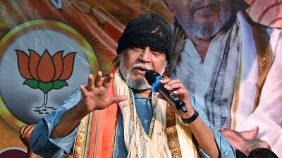 Veteran actor and Bharatiya Janata Party (BJP) leader Mithun Chakraborty voted on Saturday. (ANI) Veteran actor and Bharatiya Janata Party (BJP) leader Mithun Chakraborty voted on Saturday. (ANI)