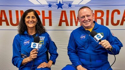 Indian-origin astronaut Sunita Williams will fly into space for the third time on Tuesday as the pilot aboard Boeing's Starliner spacecraft in its first crewed test flight. (PTI) Indian-origin astronaut Sunita Williams will fly into space for the third time on Tuesday as the pilot aboard Boeing's Starliner spacecraft in its first crewed test flight. (PTI)