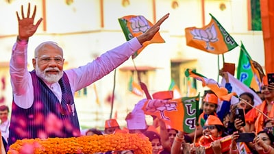 Prime Minister Narendra Modi in Varanasi. (PTI file) (PTI) Prime Minister Narendra Modi in Varanasi. (PTI file) (PTI)