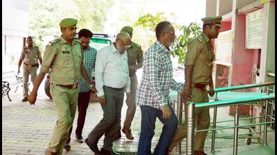 The minors, mostly from West Bengal and Bihar, were allegedly found working at the Masuri area-located unit during the raid carried out by officials. (Sakib Ali/HT Photo) The minors, mostly from West Bengal and Bihar, were allegedly found working at the Masuri area-located unit during the raid carried out by officials. (Sakib Ali/HT Photo)
