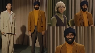 Taz Singh featured in Kim Namjoon's LOST music video.