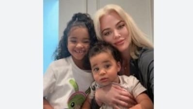 Khloé shares her daughter True, 6, and son Tatum, 21 months, with ex Tristan Thompson. (Insta) Khloé shares her daughter True, 6, and son Tatum, 21 months, with ex Tristan Thompson. (Insta)