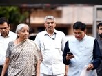 The Bharatiya Janata Party (BJP) delegation led by union finance minister Nirmala Sitharaman and union commerce minister Piyush Goyal. 