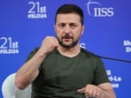 Ukraine's President Volodymyr Zelensky