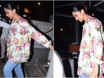 Mom-to-be Deepika Padukone glows in a floral shirt and denim jeans. Mom-to-be Deepika Padukone glows in a floral shirt and denim jeans.