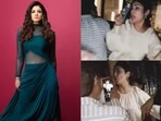 Actor Raveena Tandon, a screengrab from the video which surfaced on social media Actor Raveena Tandon, a screengrab from the video which surfaced on social media