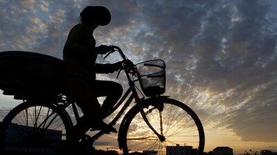 Cycling every day helps in lowering body fat levels, thereby promoting healthy weight management. Cycling regularly can help in shedding the extra kilos. (Representational photo) Cycling every day helps in lowering body fat levels, thereby promoting healthy weight management. Cycling regularly can help in shedding the extra kilos. (Representational photo)
