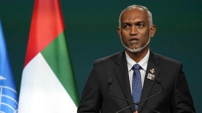 Maldives president Mohamed Muizzu (AP file photo) Maldives president Mohamed Muizzu (AP file photo)
