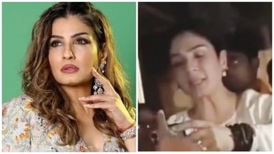 Raveena Tandon has been accused of assaulting three people in Mumbai's Bandra, late night on Saturday. A video of her being attacked by a mob is doing the rounds.
