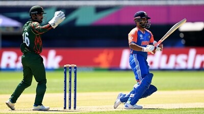 Rishabh Pant looked in sublime touch against Bangladesh in warm-up clash. (PTI) Rishabh Pant looked in sublime touch against Bangladesh in warm-up clash. (PTI)
