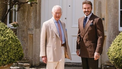 King Charles has appointed David Beckham as an ambassador for The King's Foundation (David Beckham/ Instagram)