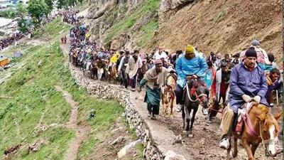 The 52-day Amarnath Yatrawill start on June 29 and conclude on August 19. (HT File)