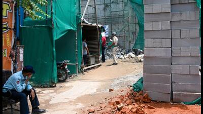 The building sector is conventionally considered to be resource-intensive and is held responsible for 40% of carbon emissions worldwide. (Vipin Kumar/HT) The building sector is conventionally considered to be resource-intensive and is held responsible for 40% of carbon emissions worldwide. (Vipin Kumar/HT)