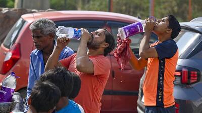 There is lot of demand for drinking water, especially by those working outdoors, amid soaring summer temperature in Delhi. (Raj K Raj/HT Photo) There is lot of demand for drinking water, especially by those working outdoors, amid soaring summer temperature in Delhi. (Raj K Raj/HT Photo)