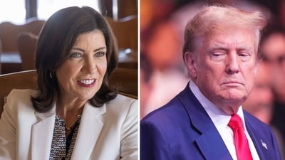 House Dem urges Kathy Hochul to ‘pardon’ Donald Trump (Pablo Esparza/AP Content Services for OGS, Joe Camporeale-USA TODAY Sports) House Dem urges Kathy Hochul to ‘pardon’ Donald Trump (Pablo Esparza/AP Content Services for OGS, Joe Camporeale-USA TODAY Sports)