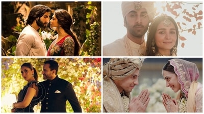 Bollywood couples have often had on-screen romances translate to real-life too.