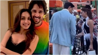 Kiara Advani and Sidharth Malhotra are in Italy for Anant Ambani and Radhika Merchant's pre-wedding celebrations. (Instagram) Kiara Advani and Sidharth Malhotra are in Italy for Anant Ambani and Radhika Merchant's pre-wedding celebrations. (Instagram)