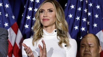 Lara Trump slammed Larry Hogan for urging Americans to 'respect' Trump's hush money trial verdict (Getty Images via AFP) Lara Trump slammed Larry Hogan for urging Americans to 'respect' Trump's hush money trial verdict (Getty Images via AFP)