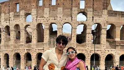 Sara Ali Khan and Ibrahim Ali Khan were among the 800 guests on the luxury cruise liner who got together to celebrate Anant Ambani's upcoming wedding. Sara Ali Khan and Ibrahim Ali Khan were among the 800 guests on the luxury cruise liner who got together to celebrate Anant Ambani's upcoming wedding.
