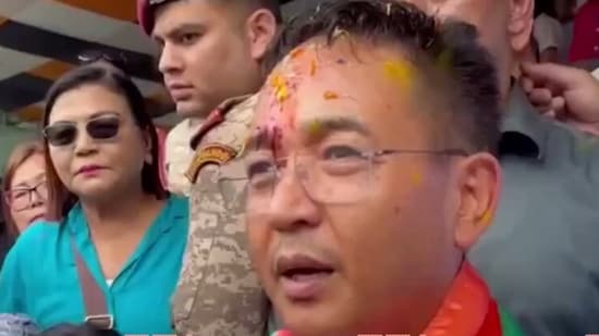 Sikkim assembly election 2024 results LIVE: Chief minister and Sikkim Krantikari Morcha (SKM) supremo Prem Singh Tamang speaking to media after party's landslide victory. Sikkim assembly election 2024 results LIVE: Chief minister and Sikkim Krantikari Morcha (SKM) supremo Prem Singh Tamang speaking to media after party's landslide victory.