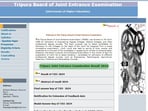 Tripura JEE Results 2024 released at tbjee.nic.in. Direct link to download results here. 