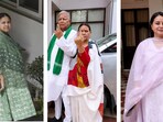 Misa Bharti (L) is in fight against Ramkripal Yadav, Rohini Acharya (R) is contesting against Rajiv Pratap Rudy.