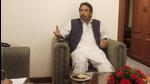 Ghulam Ahmed Mir, in charge of Jharkhand Congress (HT Photo)