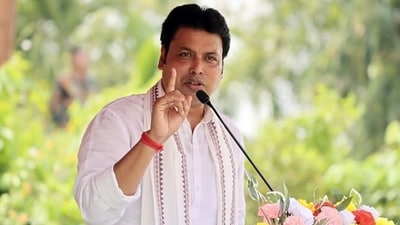 BJP leader Biplab Kumar Deb (ANI) BJP leader Biplab Kumar Deb (ANI)