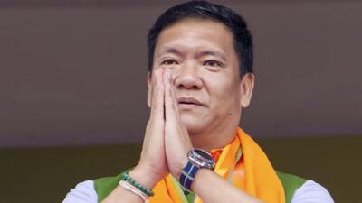 Arunachal Pradesh chief minister Pema Khandu.