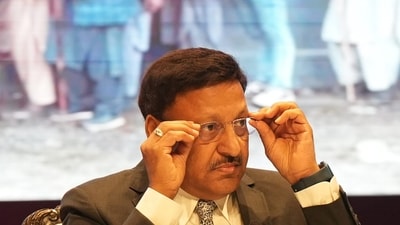 Chief Election Commissioner of India Rajiv Kumar during a press conference, in New Delhi, Monday, (PTI) Chief Election Commissioner of India Rajiv Kumar during a press conference, in New Delhi, Monday, (PTI)
