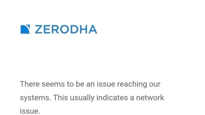Zerodha down: Affected traders shared their experience on social media as the platform stopped working. Zerodha down: Affected traders shared their experience on social media as the platform stopped working.
