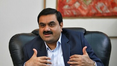 Adani Group stocks today: Gautam Adani speaks during an interview in Ahmedabad. (Reuters)