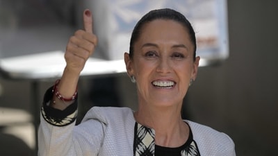 Mexico's presidential candidate for Morena party, Claudia Sheinbaum (AFP) Mexico's presidential candidate for Morena party, Claudia Sheinbaum (AFP)