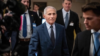 WASHINGTON, DC - JANUARY 8: Dr. Anthony Fauci, former director of the National Institute of Allergy and Infectious Diseases (NIAID), arrives for a closed-door interview with the House Select Subcommittee on the Coronavirus Pandemic at the U.S. Capitol January 8, 2024 in Washington, DC. Fauci is expected to face questioning about the origins of COVID-19, vaccine mandates and how to prevent future pandemics. Drew Angerer/Getty Images/AFP (Photo by Drew Angerer / GETTY IMAGES NORTH AMERICA / Getty Images via AFP) (Getty Images via AFP) WASHINGTON, DC - JANUARY 8: Dr. Anthony Fauci, former director of the National Institute of Allergy and Infectious Diseases (NIAID), arrives for a closed-door interview with the House Select Subcommittee on the Coronavirus Pandemic at the U.S. Capitol January 8, 2024 in Washington, DC. Fauci is expected to face questioning about the origins of COVID-19, vaccine mandates and how to prevent future pandemics. Drew Angerer/Getty Images/AFP (Photo by Drew Angerer / GETTY IMAGES NORTH AMERICA / Getty Images via AFP) (Getty Images via AFP)