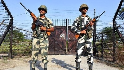 Armed smugglers from Bangladesh snatched the weapons and radio set of a BSF jawan in Tripura before attempting to abduct him and take him to Bangladesh on Sunday afternoon, officials aware of the matter said. (Representational picture) Armed smugglers from Bangladesh snatched the weapons and radio set of a BSF jawan in Tripura before attempting to abduct him and take him to Bangladesh on Sunday afternoon, officials aware of the matter said. (Representational picture)