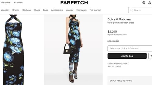 The price of the dress Suhana Khan wore to Anant Ambani and Radhika Merchant's pre-wedding festivities. (farfetch.com)