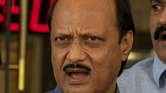 Ajit PAwar, NCP, party president. (HT FILE)