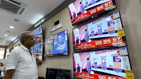 Representative Image: Lok Sabha election results on June 4. (AFP)