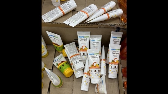 The woman shared a picture featuring Mamaearth products along with her review on X (formerly Twitter). The company's co-founder, Ghazal Alagh, responded to the post. (X/@Sassy_Soul_)