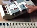 Counting began at 29 centres in the state at 8 am. (HT Photo)